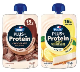 NEW+Pauls+Plus%2B+Protein+Yoghurt+Pouch+150g+Selected+Varieties