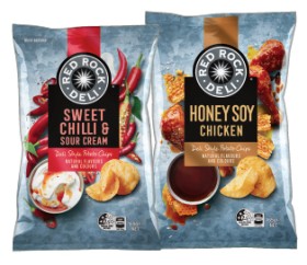 Red-Rock-Deli-Chips-150165g-Selected-Varieties on sale