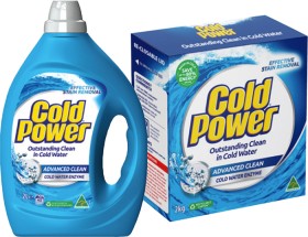 Cold+Power+Laundry+Powder+2kg+or+Liquid+2+Litre+Selected+Varieties