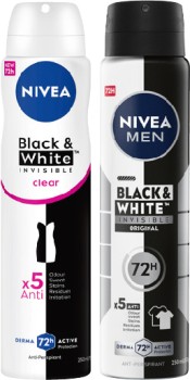 Nivea+Anti%E2%80%91perspirant+Deodorant+250mL+Selected+Varieties