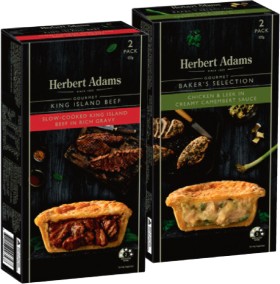 Herbert-Adams-Gourmet-Pies-2-Pack-Selected-Varieties on sale