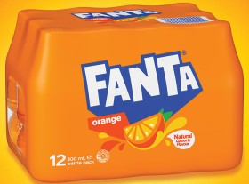 NEW-Fanta-Orange-12x300mL on sale