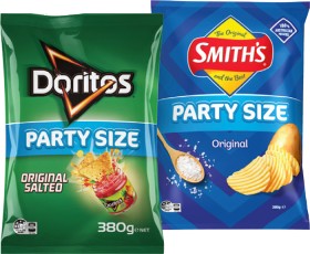 Smith%26rsquo%3Bs+Crinkle+Cut%2C+Doritos+Corn+Chips+380g+or+Red+Rock+Deli+Chips+290g+Selected+Varieties