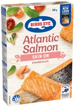 Birds-Eye-Atlantic-Salmon-Skin-On-250g on sale