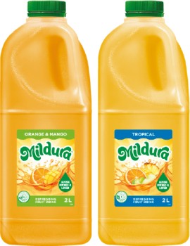 Mildura+Fruit+Drink+2+Litre+Selected+Varieties
