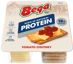 Bega+High+Protein+On+the+Go+Cheese+%26amp%3B+Cracker+Tomato+Chutney+110g