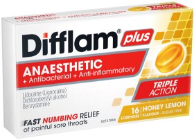 Difflam+Plus+Sore+Throat+Relief+Lozenges+16+Pack%2A+Selected+Varieties
