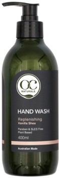 OC-Naturals-Handwash-Replenishing-Vanilla-Shea-400mL on sale