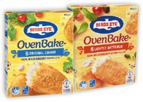 Birds+Eye+Oven+Bake+Fish+Fillets+425g+Selected+Varieties