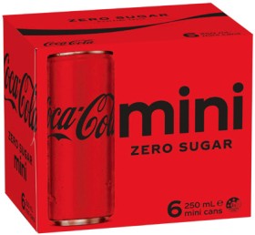 Coca+Cola+Mini+Can+6x250mL