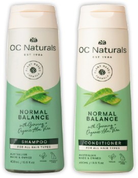 OC+Naturals+Shampoo+or+Conditioner+400mL+Selected+Varieties