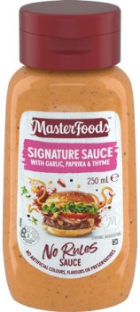 MasterFoods+No+Rules+Sauce+250mL+Selected+Varieties