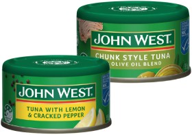 John-West-Tuna-95g-Selected-Varieties on sale