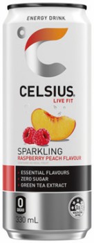 Celsius+Sparkling+Energy+Drink+330mL+Selected+Varieties