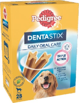 Pedigree-Dentastix-Daily-Oral-Care-28-Pack-Selected-Varieties on sale