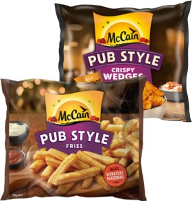 McCain+Pub+Style+Wedges+or+Fries+750g+Selected+Varieties
