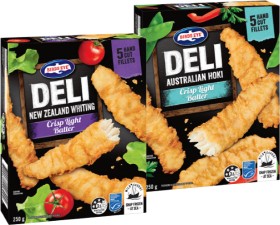 Birds-Eye-Deli-Fish-Fillets-250g-Selected-Varieties on sale