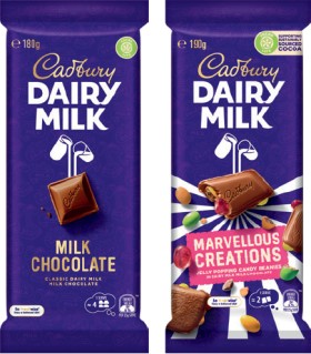 Cadbury+Chocolate+Block+150-190g+Selected+Varieties