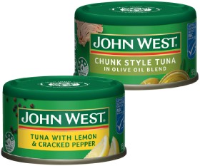John+West+Tuna+95g+Selected+Varieties