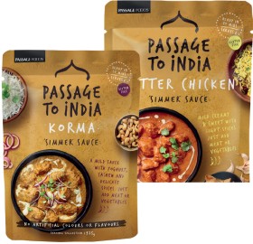 Passage+To+India+Simmer+Sauce+375g+Selected+Varieties