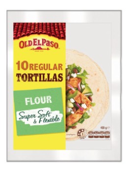 Old-El-Paso-Tortillas-Regular-10-Pack on sale