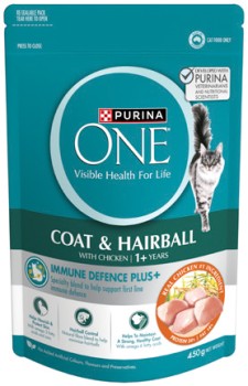 Purina+One+Dry+Cat+Food+450g+Selected+Varieties