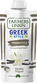 Farmers-Union-Greek-Style-Yogurt-130g-Selected-Varieties on sale