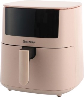 GreenPan+Bistro+Airfryer+1+Basket+7.2L+-+Peach