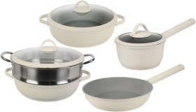 The-Cooks-Collective-Ceramic-Cookware-Set-5pc on sale