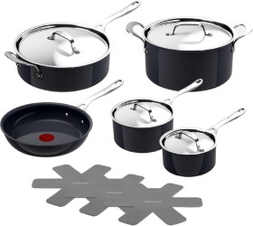 Jamie-Oliver-by-Tefal-Enjoy-Ceramic-Induction-Hard-Anodised-5pc-Cookware-Set on sale