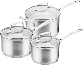 Scanpan-3pc-Impact-Saucepan-Set on sale