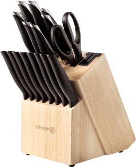 ChefX+Shadow+7pc+Knife+Block+Set