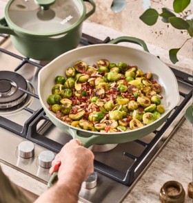The-Cook-Shop-Nook-by-Baccarat-Frypan-30cm-Sage on sale