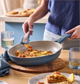 The+Cook+Shop%26trade%3B+Nook%26trade%3B+by+Baccarat%26reg%3B+Saute+Pan+with+Lid+30cm+-+Denim