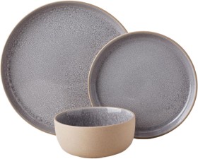 Australian-House-Garden-12pc-Elements-Dinner-Set-Grey on sale