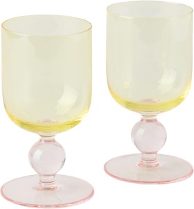 Vue+Coloured+Cosy+Wine+Glass+Set+of+2+-+Yellow
