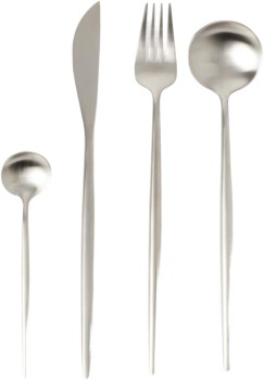 Vue+16pc+Spencer+Cutlery+Set+Stainless+Steel