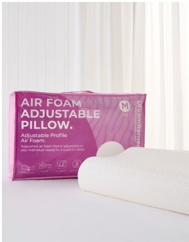 Dreamremedy+Adjustable+Memory+Foam+Pillow+-+White