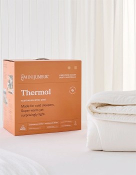 Minijumbuk+Thermal+Australian+Wool+Quilt