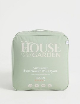 Australian+House+%26amp%3B+Garden+Superwash+Wool+High+Warmth+Quilt