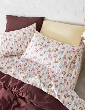 Vue-Breakfast-in-Bed-Flannelette-Sheet-Set on sale