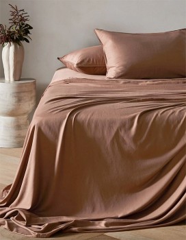 Australian-House-Garden-Palm-Cove-Washed-Bamboo-Cotton-Sheet-Set on sale