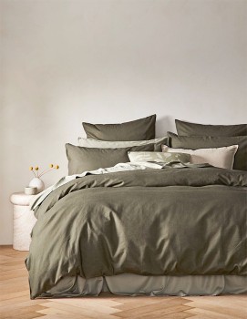 Australian-House-Garden-Sandy-Cape-Washed-Belgian-Linen-Quilt-Cover-Set on sale