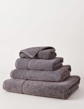 Vue+Combed+Cotton+Ribbed+Bath+Towel+Range