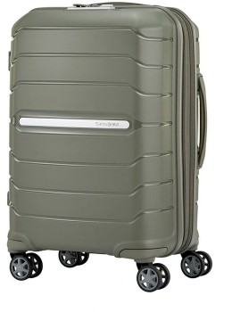 Samsonite-Oct2lite-Spinner-55cm-Expandable-Suitcase-Olive-Green on sale
