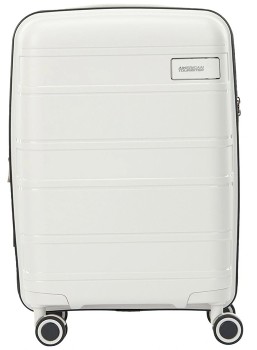 American+Tourister+Light+Max+Spinner+55cm+Expandable+Suitcase+-+Off-White