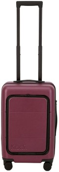 Kadi+Hardshell+Business+Carry-On+-+Plum