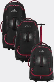 High-Sierra-Composite-V4-Wheeled-Duffle-84cm-56cm-or-76cm-BlackRed on sale