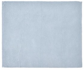 Astin+Sinclair+Knitted+Throw+in+Blue