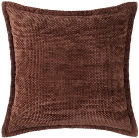 Astin+Sinclair+%26lsquo%3BBasket+Weave%26rsquo%3B+45cm+x+45cm+Chenille+Cushion+in+Chocolate+Brown